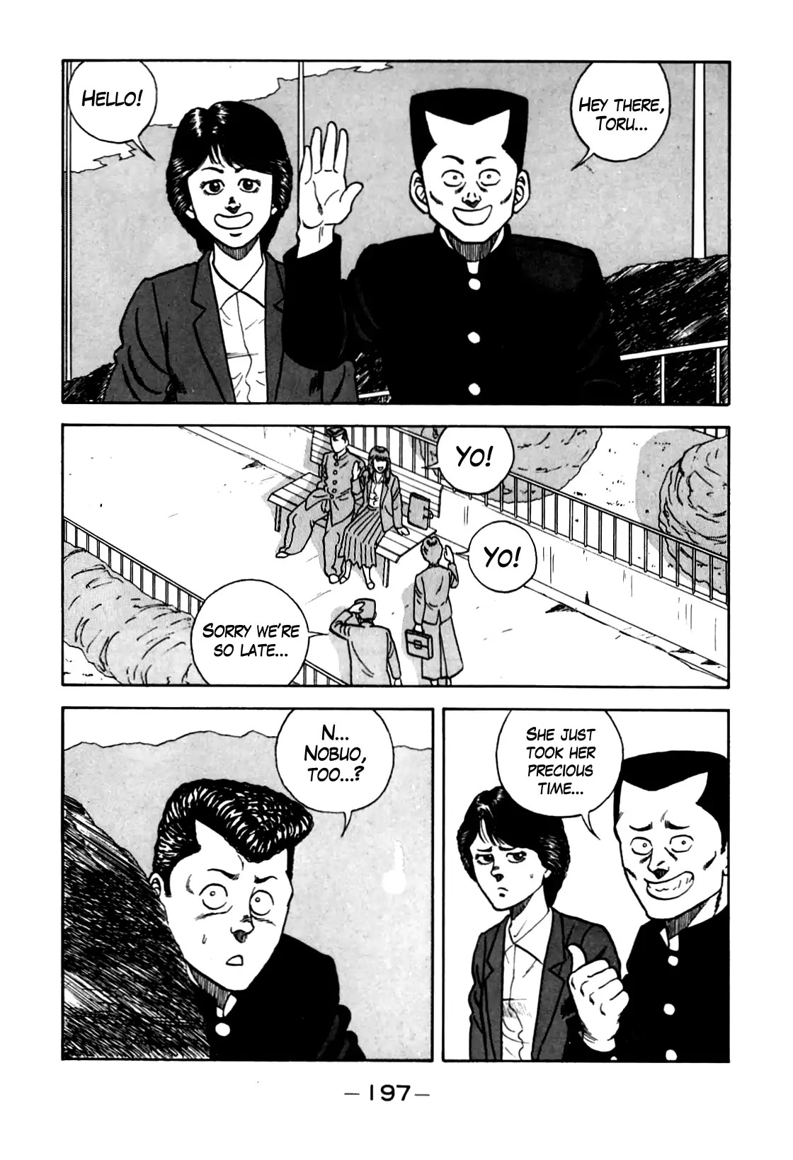 Be-Bop-Highschool Chapter 106 page 11 - Chapter 106: The Lucky Bastard's Sand Trap