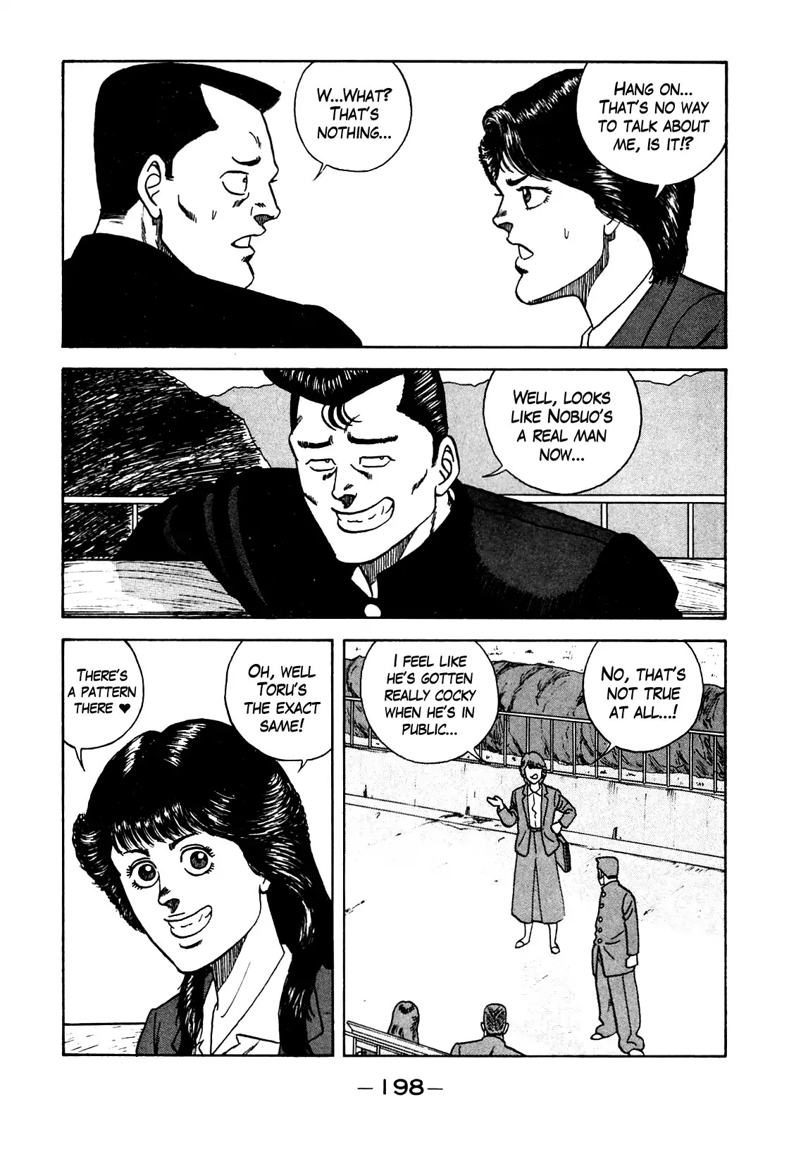 Be-Bop-Highschool Chapter 106 page 12 - Chapter 106: The Lucky Bastard's Sand Trap