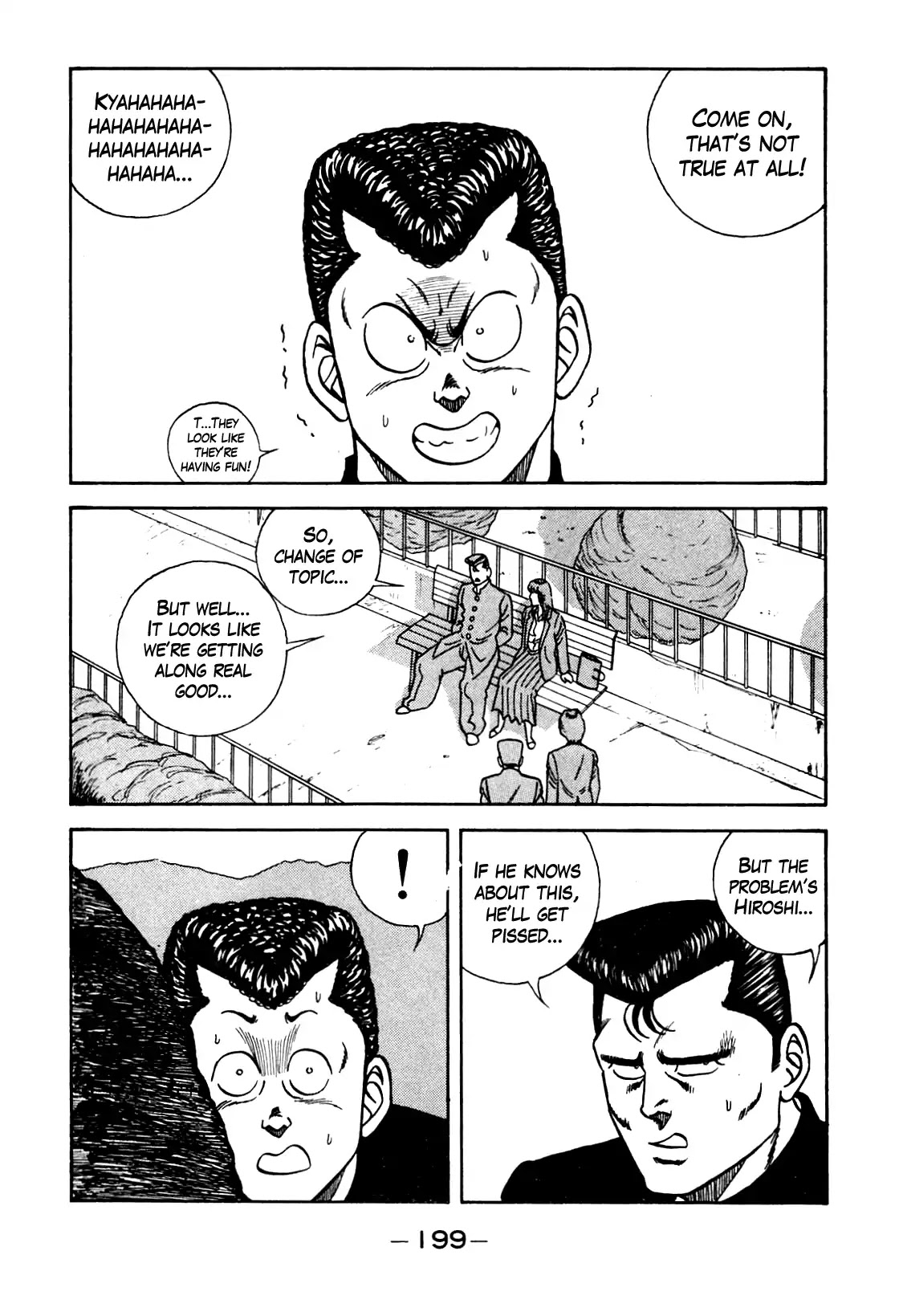 Be-Bop-Highschool Chapter 106 page 13 - Chapter 106: The Lucky Bastard's Sand Trap