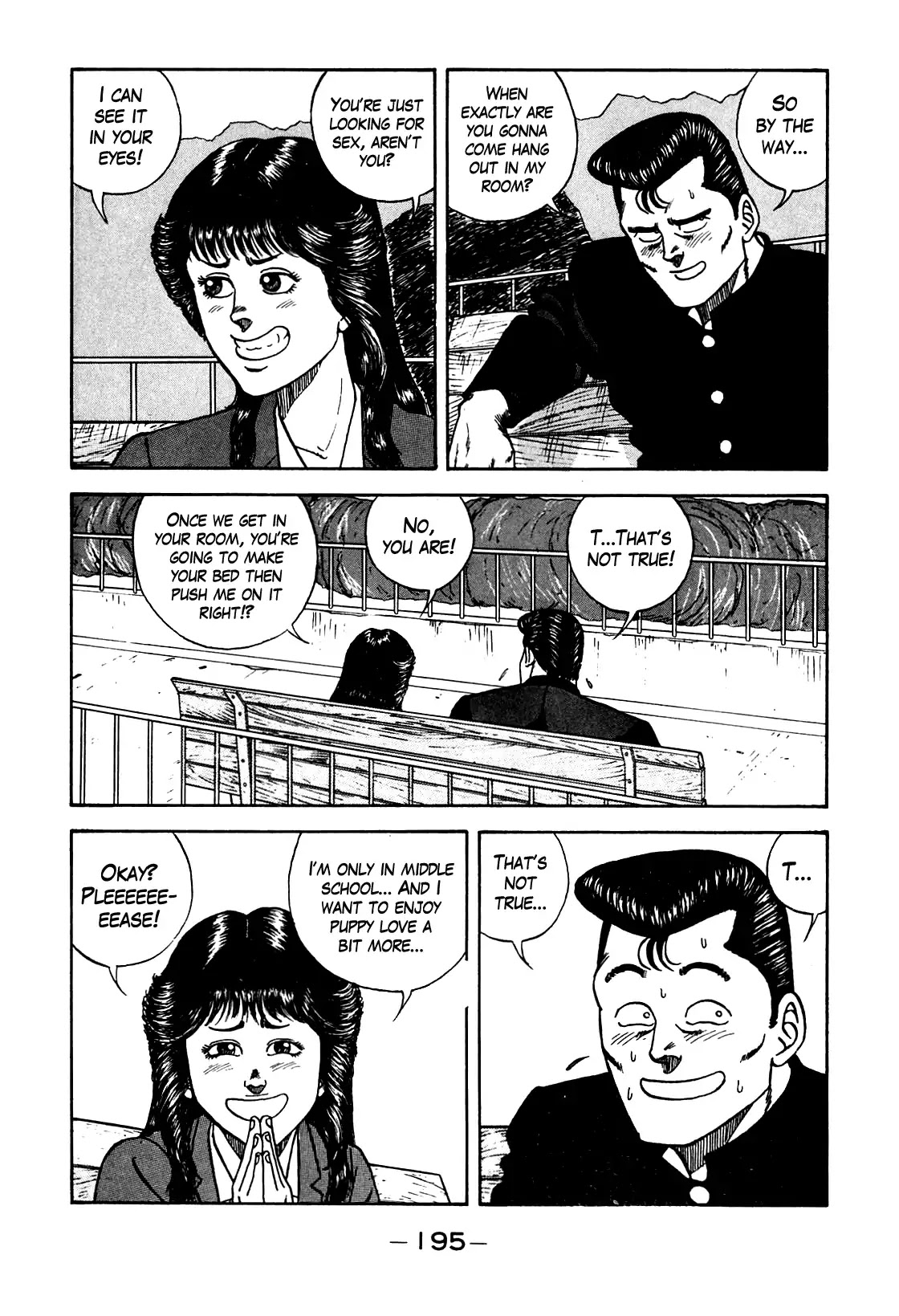 Be-Bop-Highschool Chapter 106 page 9 - Chapter 106: The Lucky Bastard's Sand Trap