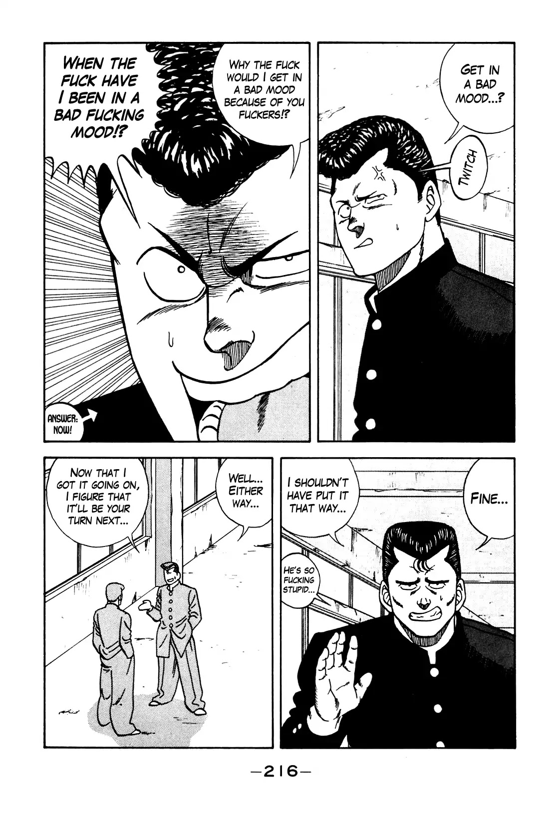 Be-Bop-Highschool Chapter 107 page 10 - Chapter 107: The Self-Centeredness of Delinquent Life