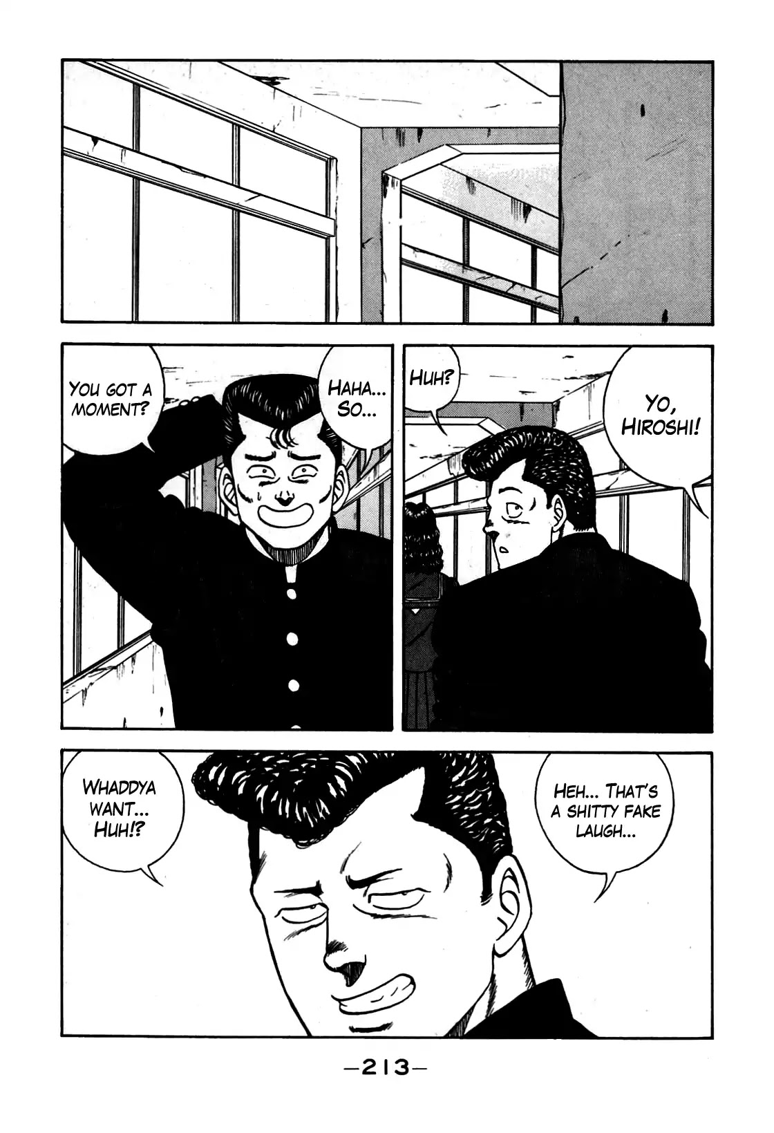 Be-Bop-Highschool Chapter 107 page 7 - Chapter 107: The Self-Centeredness of Delinquent Life
