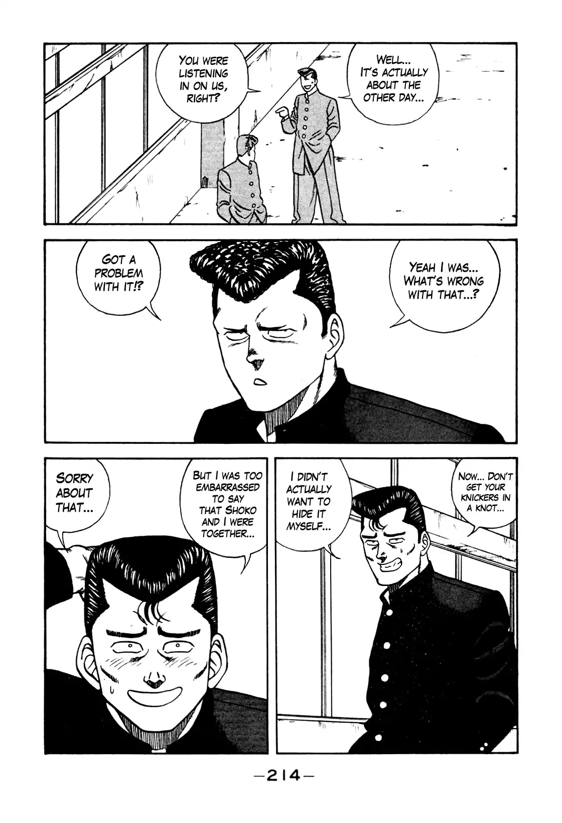 Be-Bop-Highschool Chapter 107 page 8 - Chapter 107: The Self-Centeredness of Delinquent Life
