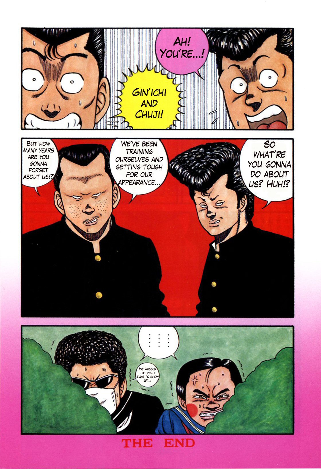 Be-Bop-Highschool Chapter 109 page 6 - Chapter 109: March of the Supporting Character Army