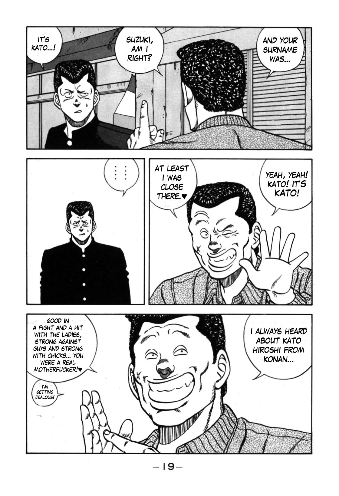 Be-Bop-Highschool Chapter 110 page 12 - Chapter 110: The Smooth-Talker's Bold Steps