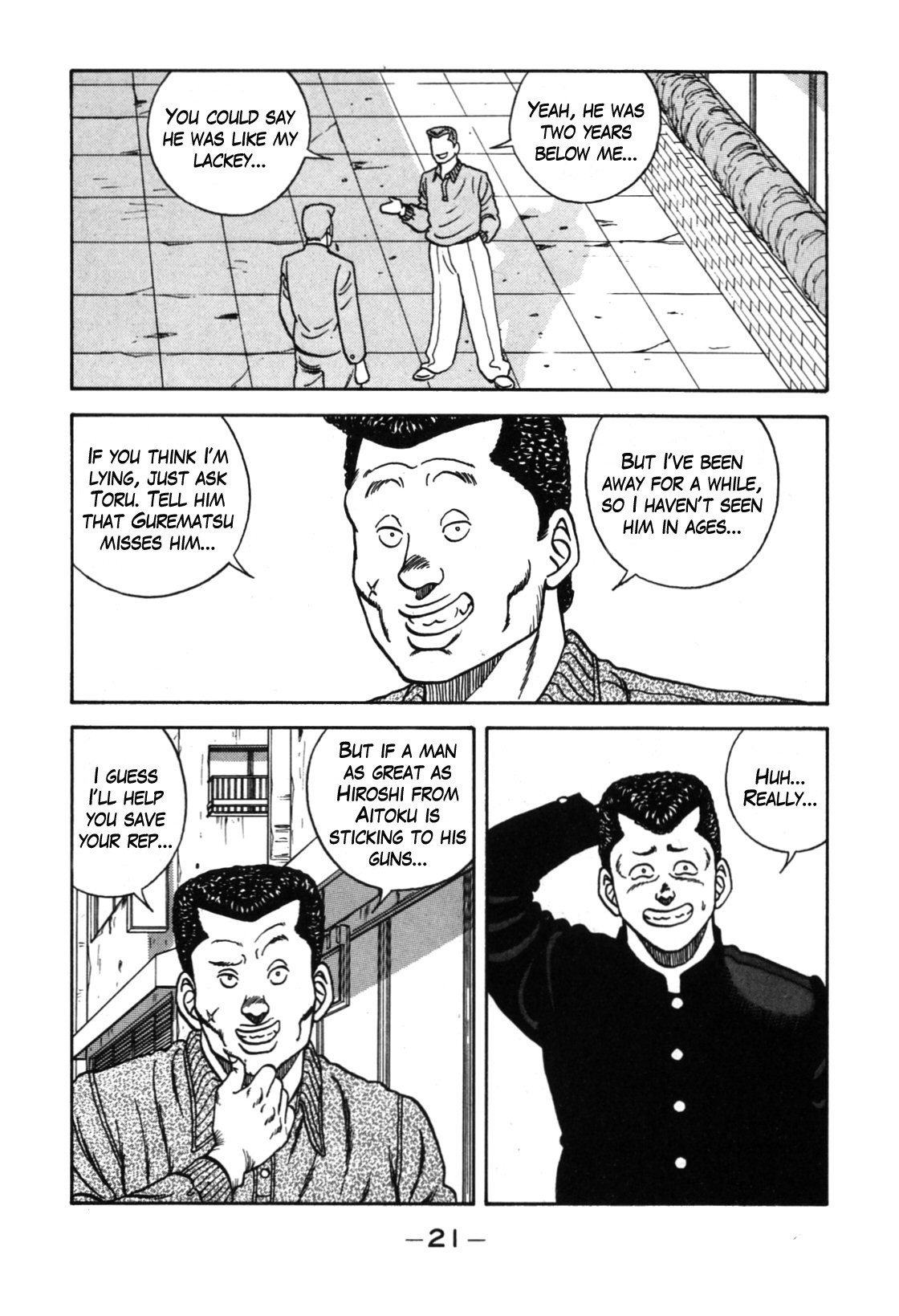Be-Bop-Highschool Chapter 110 page 14 - Chapter 110: The Smooth-Talker's Bold Steps
