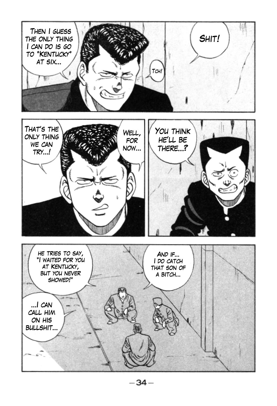 Be-Bop-Highschool Chapter 110 page 27 - Chapter 110: The Smooth-Talker's Bold Steps