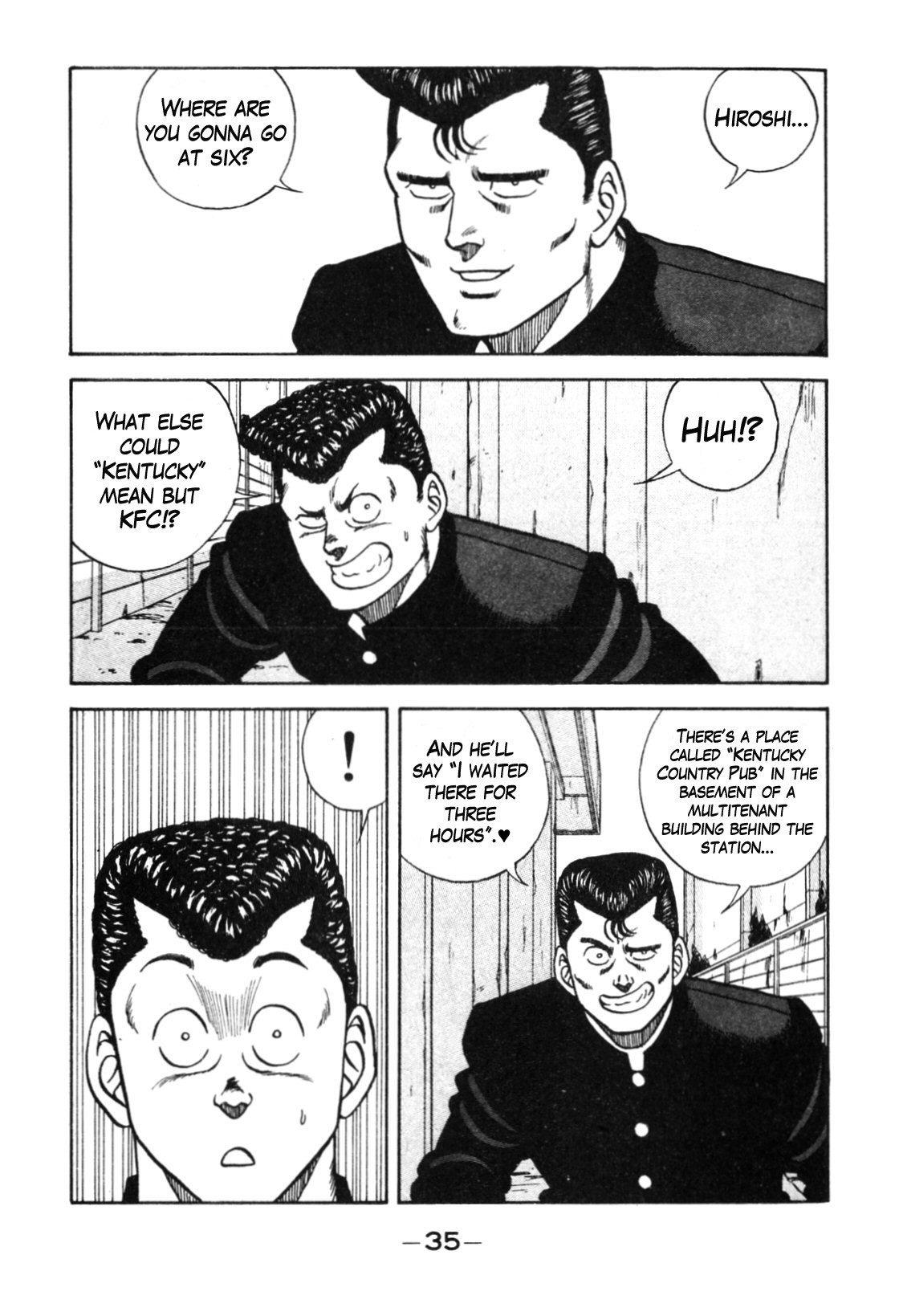 Be-Bop-Highschool Chapter 110 page 28 - Chapter 110: The Smooth-Talker's Bold Steps