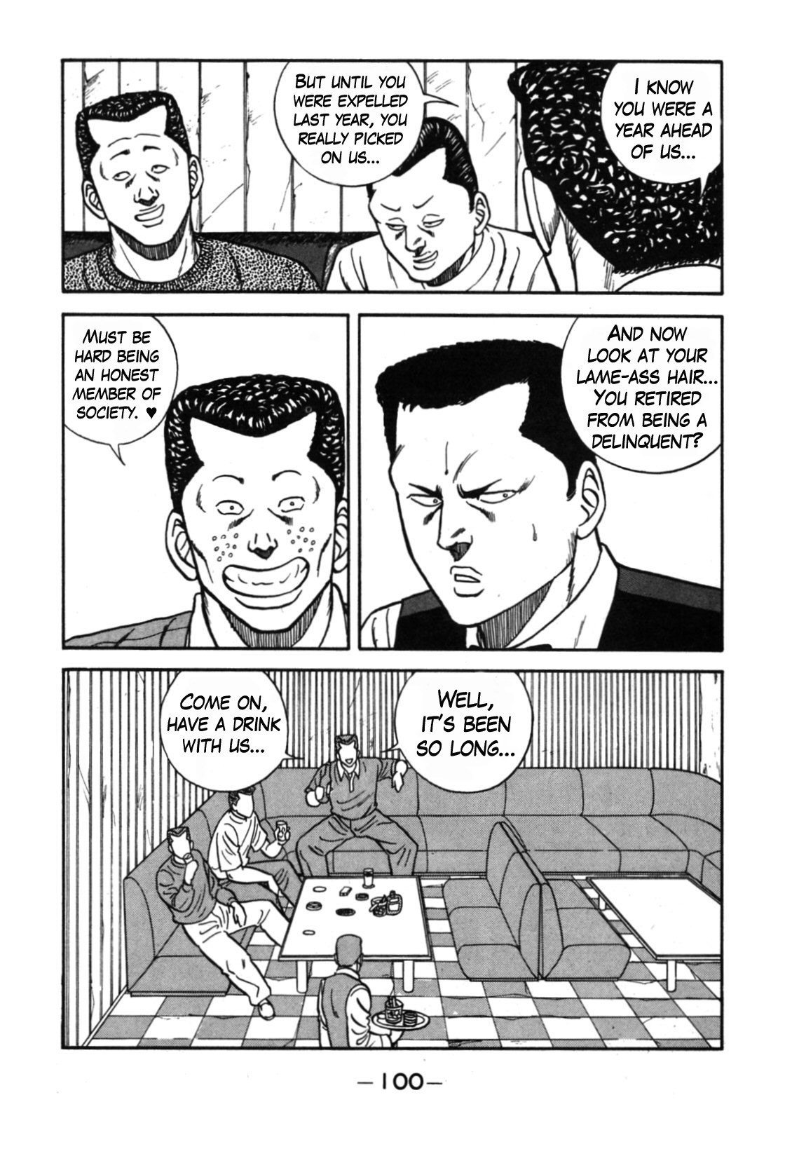 Be-Bop-Highschool Chapter 111 page 24 - Chapter 111: The Delinquent Youth's Promising Future