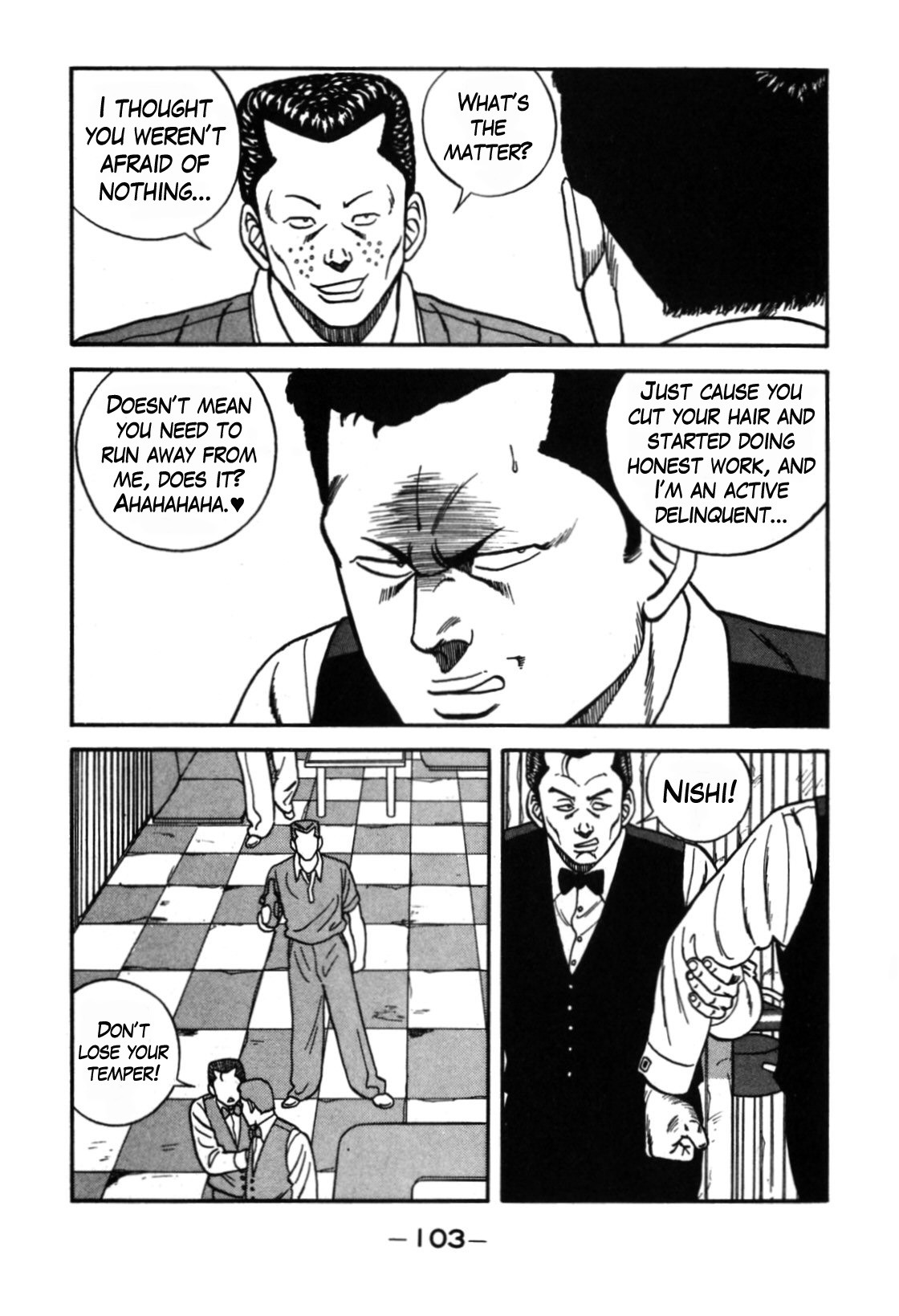 Be-Bop-Highschool Chapter 111 page 27 - Chapter 111: The Delinquent Youth's Promising Future