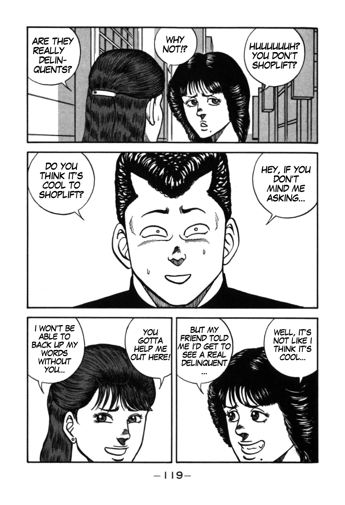 Be-Bop-Highschool Chapter 112 page 11 - Chapter 112: All-or-Nothing Romantic Aspirations
