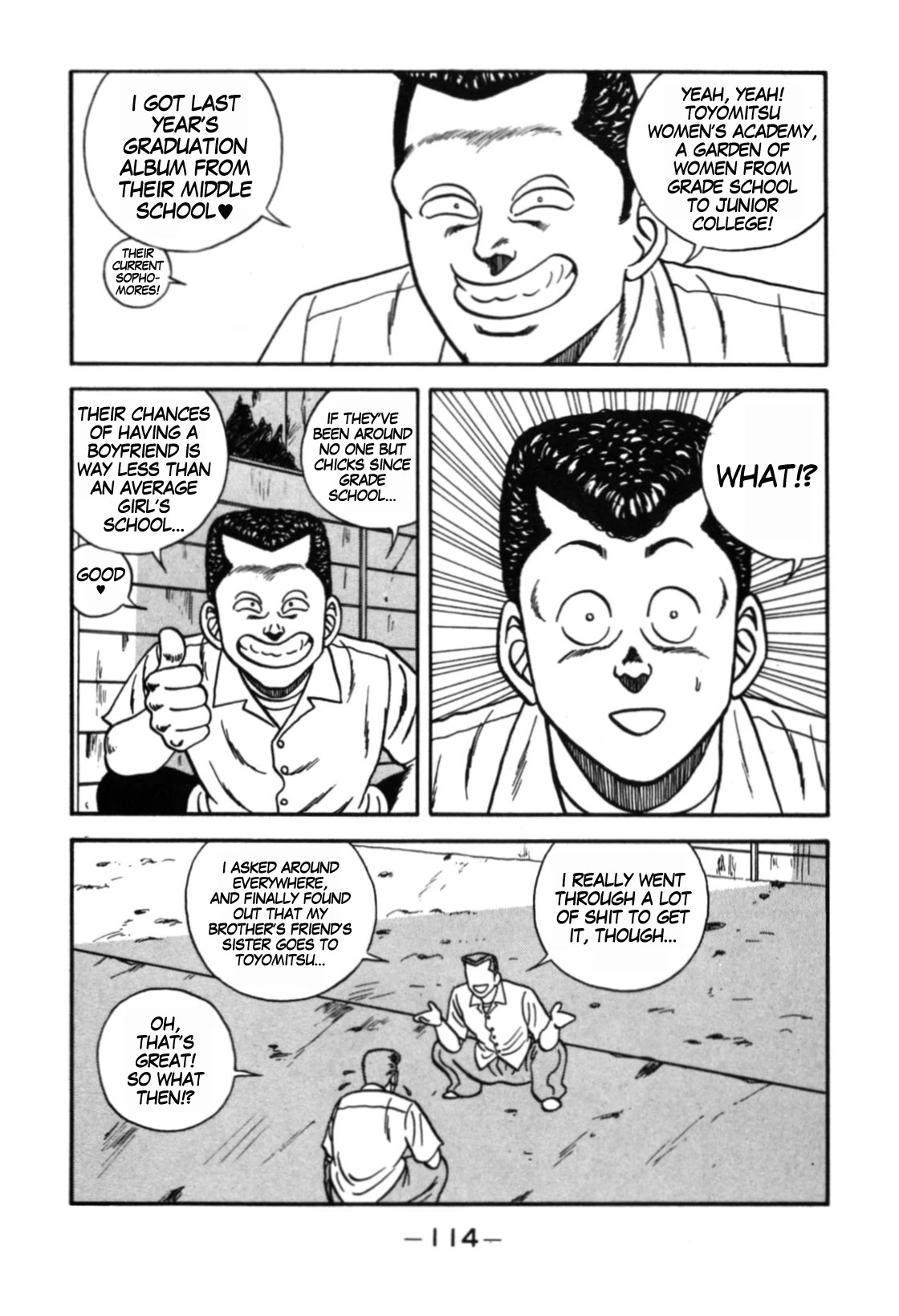 Be-Bop-Highschool Chapter 112 page 6 - Chapter 112: All-or-Nothing Romantic Aspirations