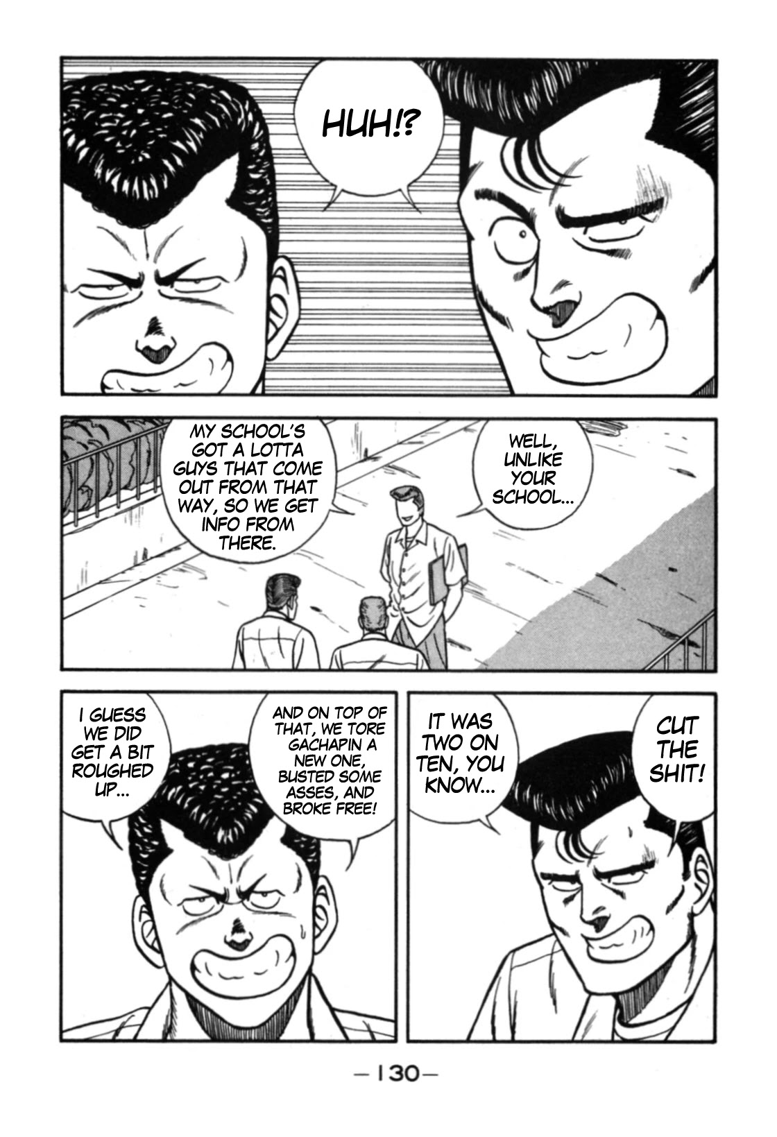 Be-Bop-Highschool Chapter 113 page 4 - Chapter 113: The High School Dimwit Bored Man