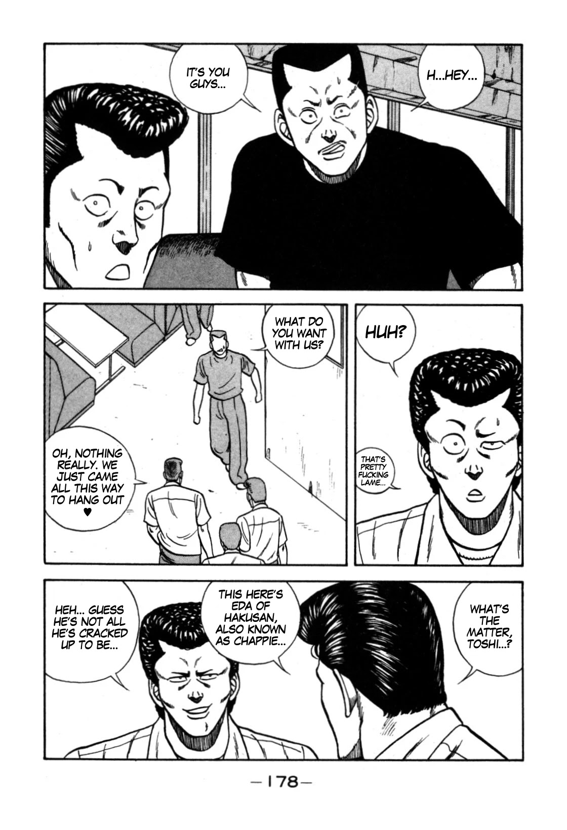 Be-Bop-Highschool Chapter 113 page 52 - Chapter 113: The High School Dimwit Bored Man