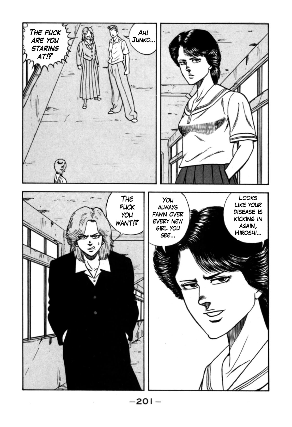 Be-Bop-Highschool Chapter 114 page 11 - Chapter 114: The Delinquent Girl's Transfer of Duty