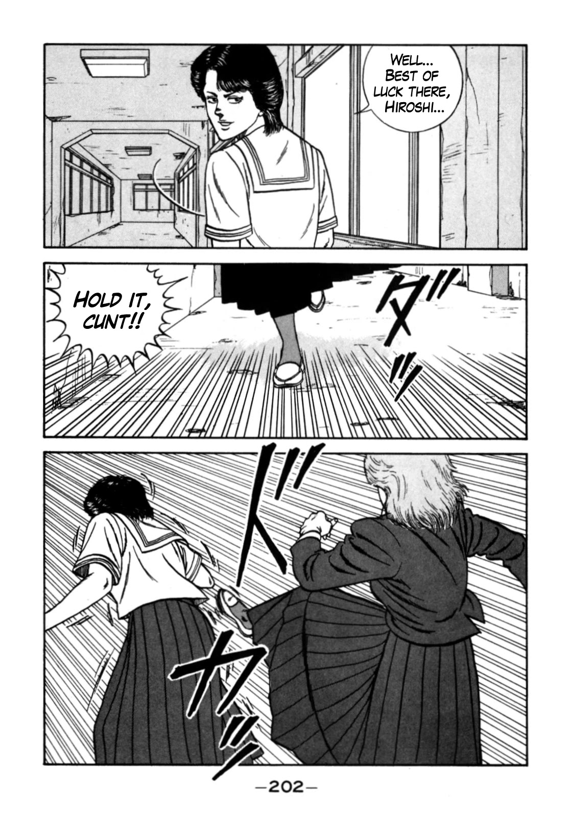 Be-Bop-Highschool Chapter 114 page 12 - Chapter 114: The Delinquent Girl's Transfer of Duty