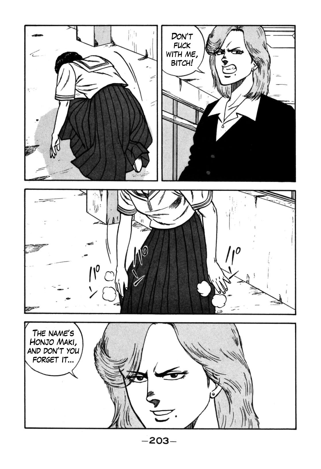 Be-Bop-Highschool Chapter 114 page 13 - Chapter 114: The Delinquent Girl's Transfer of Duty