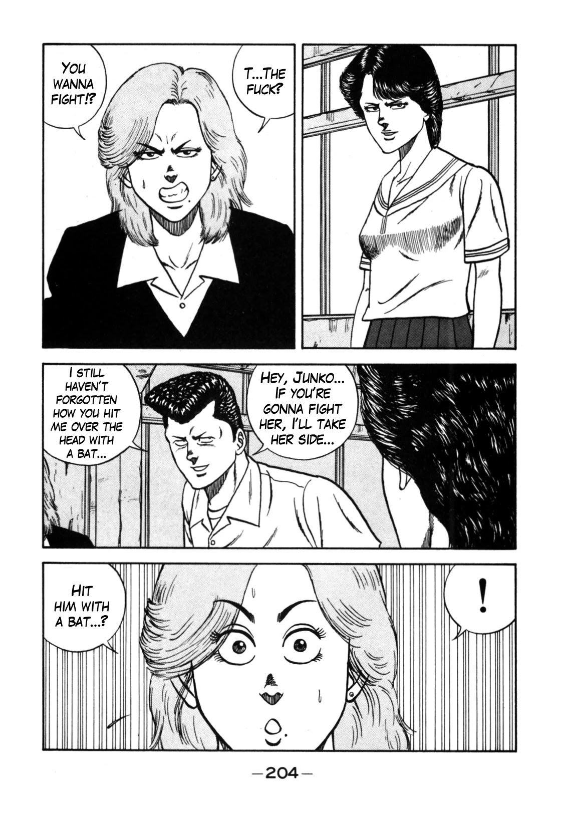 Be-Bop-Highschool Chapter 114 page 14 - Chapter 114: The Delinquent Girl's Transfer of Duty