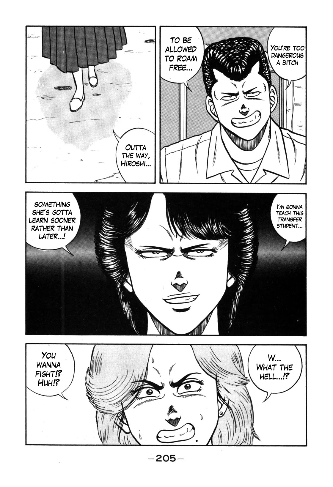 Be-Bop-Highschool Chapter 114 page 15 - Chapter 114: The Delinquent Girl's Transfer of Duty
