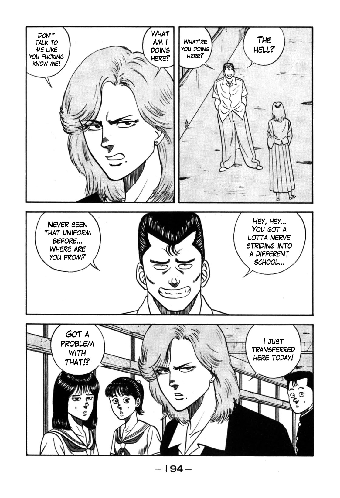Be-Bop-Highschool Chapter 114 page 4 - Chapter 114: The Delinquent Girl's Transfer of Duty