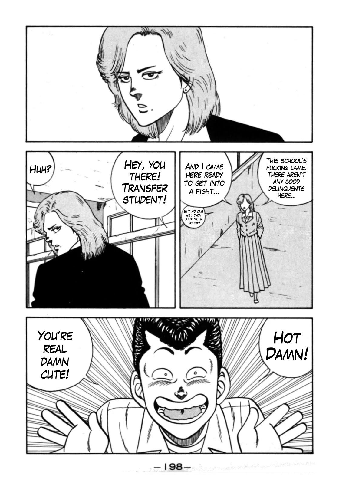 Be-Bop-Highschool Chapter 114 page 8 - Chapter 114: The Delinquent Girl's Transfer of Duty