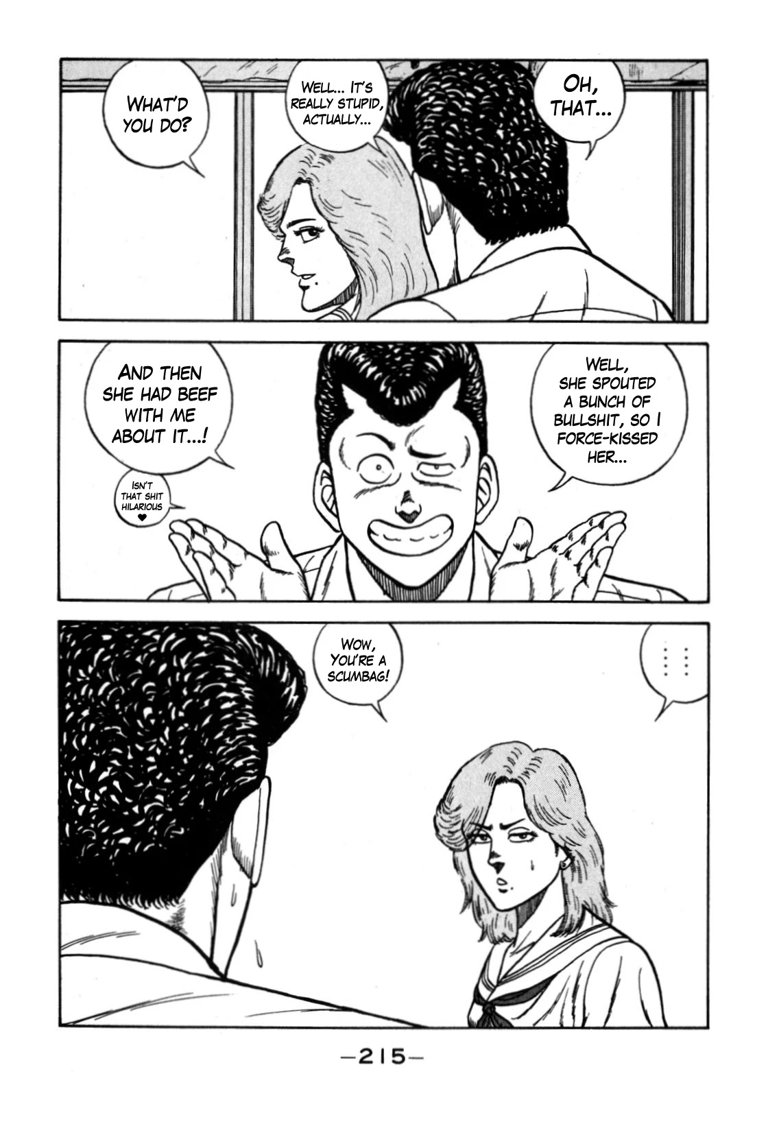 Be-Bop-Highschool Chapter 115 page 7 - Chapter 115: The Pickup Idiot Lives Up to His Reputation