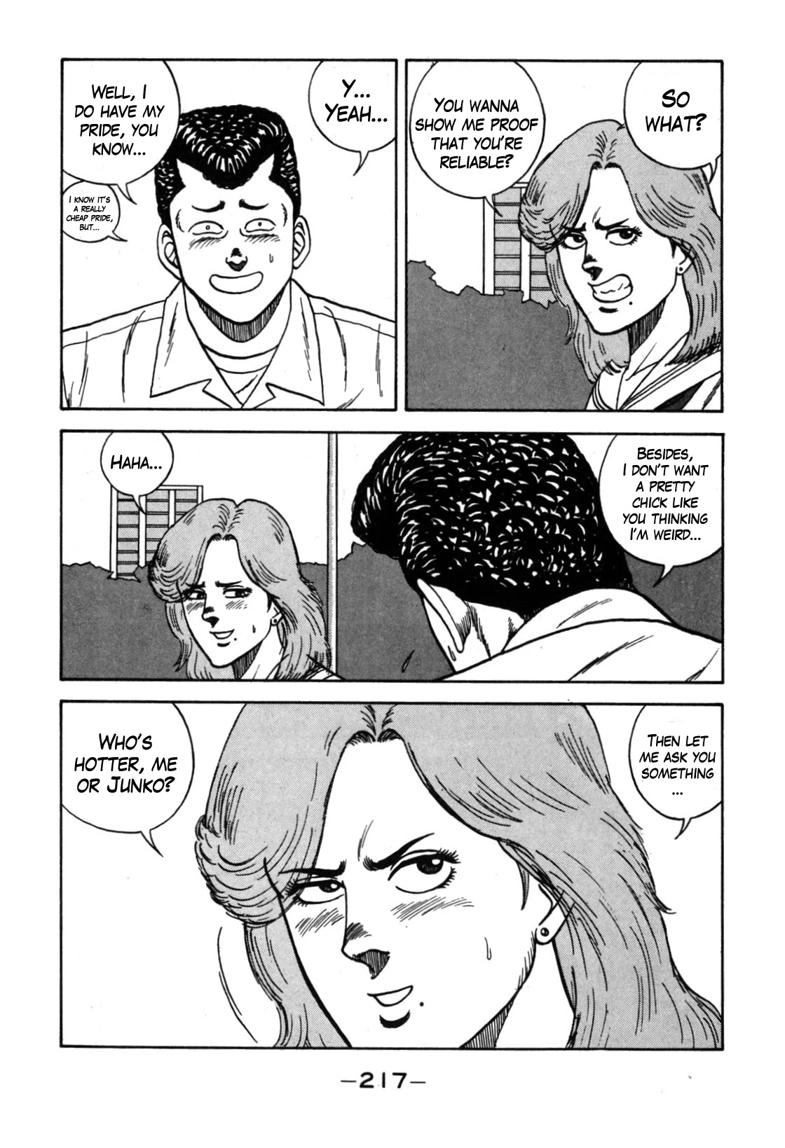 Be-Bop-Highschool Chapter 115 page 9 - Chapter 115: The Pickup Idiot Lives Up to His Reputation