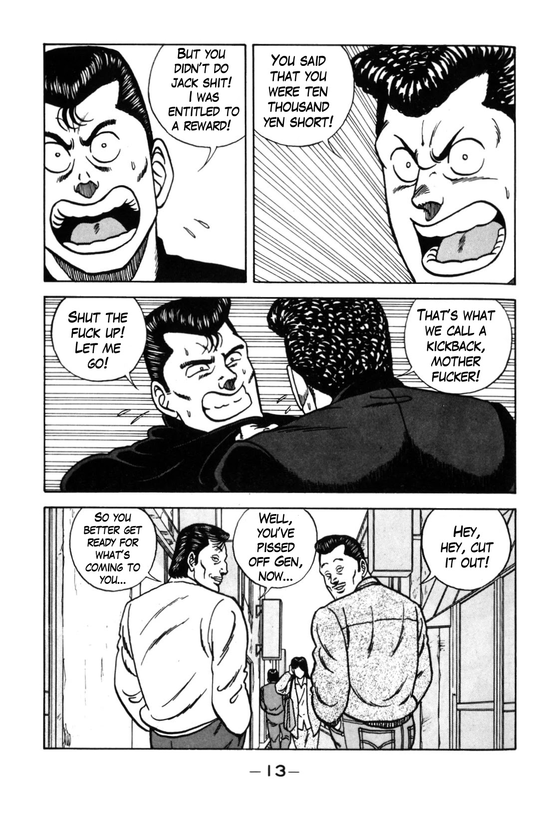 Be-Bop-Highschool Chapter 116 page 13 - Chapter 116: The Violent Person Directory