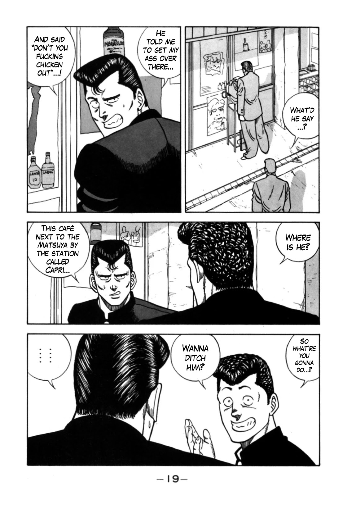 Be-Bop-Highschool Chapter 116 page 19 - Chapter 116: The Violent Person Directory