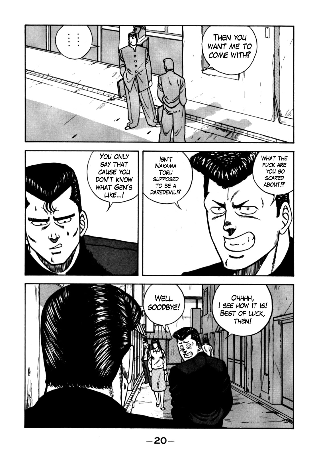 Be-Bop-Highschool Chapter 116 page 20 - Chapter 116: The Violent Person Directory