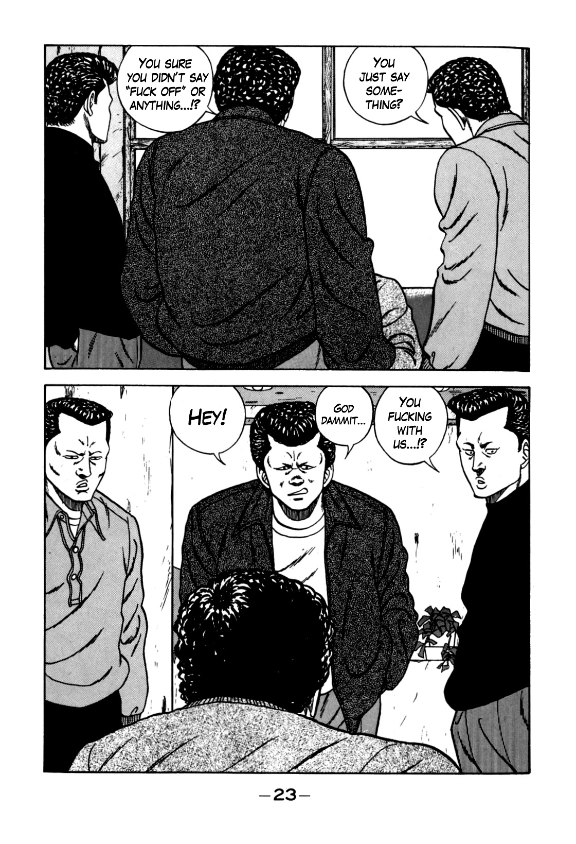 Be-Bop-Highschool Chapter 116 page 23 - Chapter 116: The Violent Person Directory