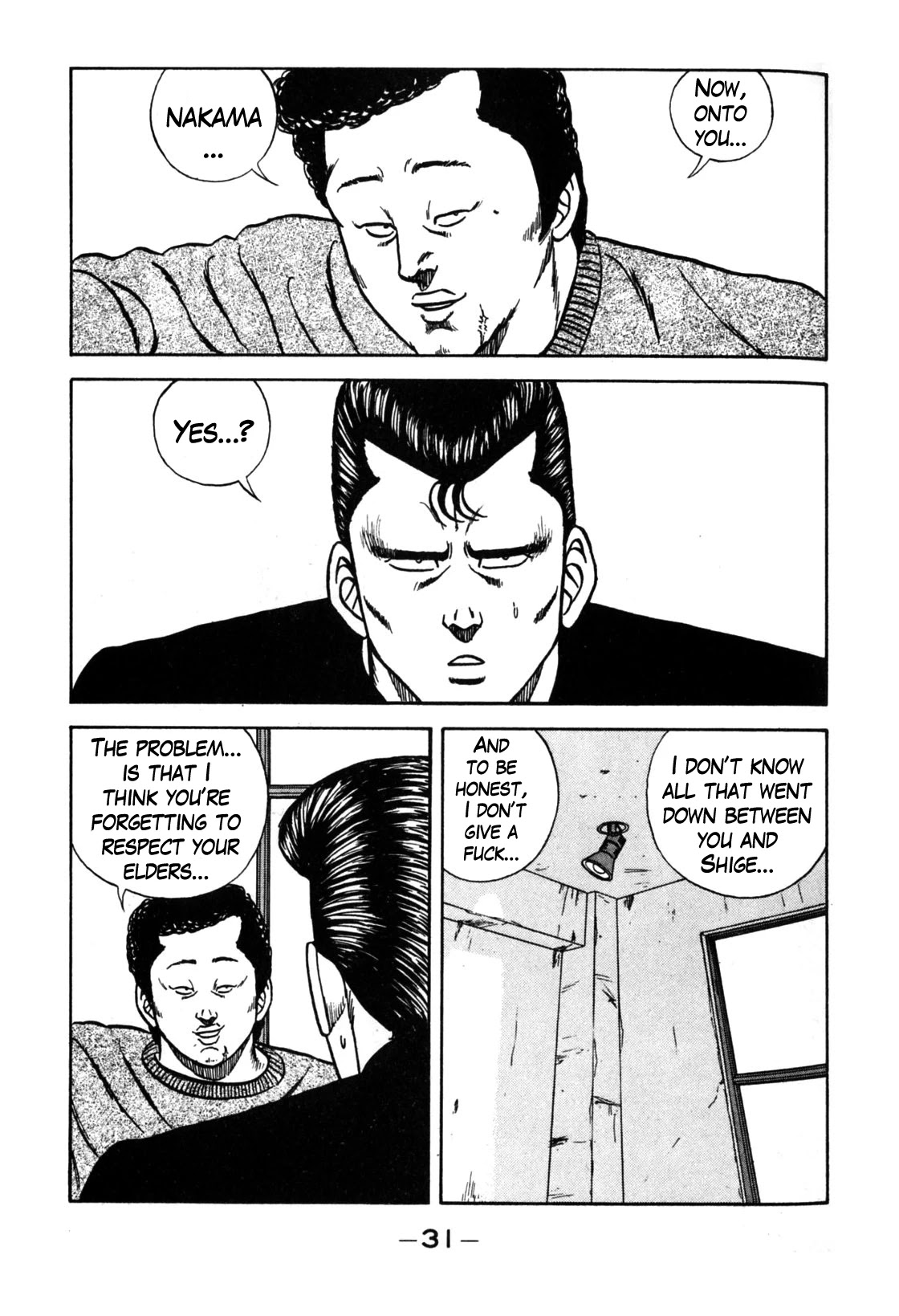 Be-Bop-Highschool Chapter 116 page 31 - Chapter 116: The Violent Person Directory