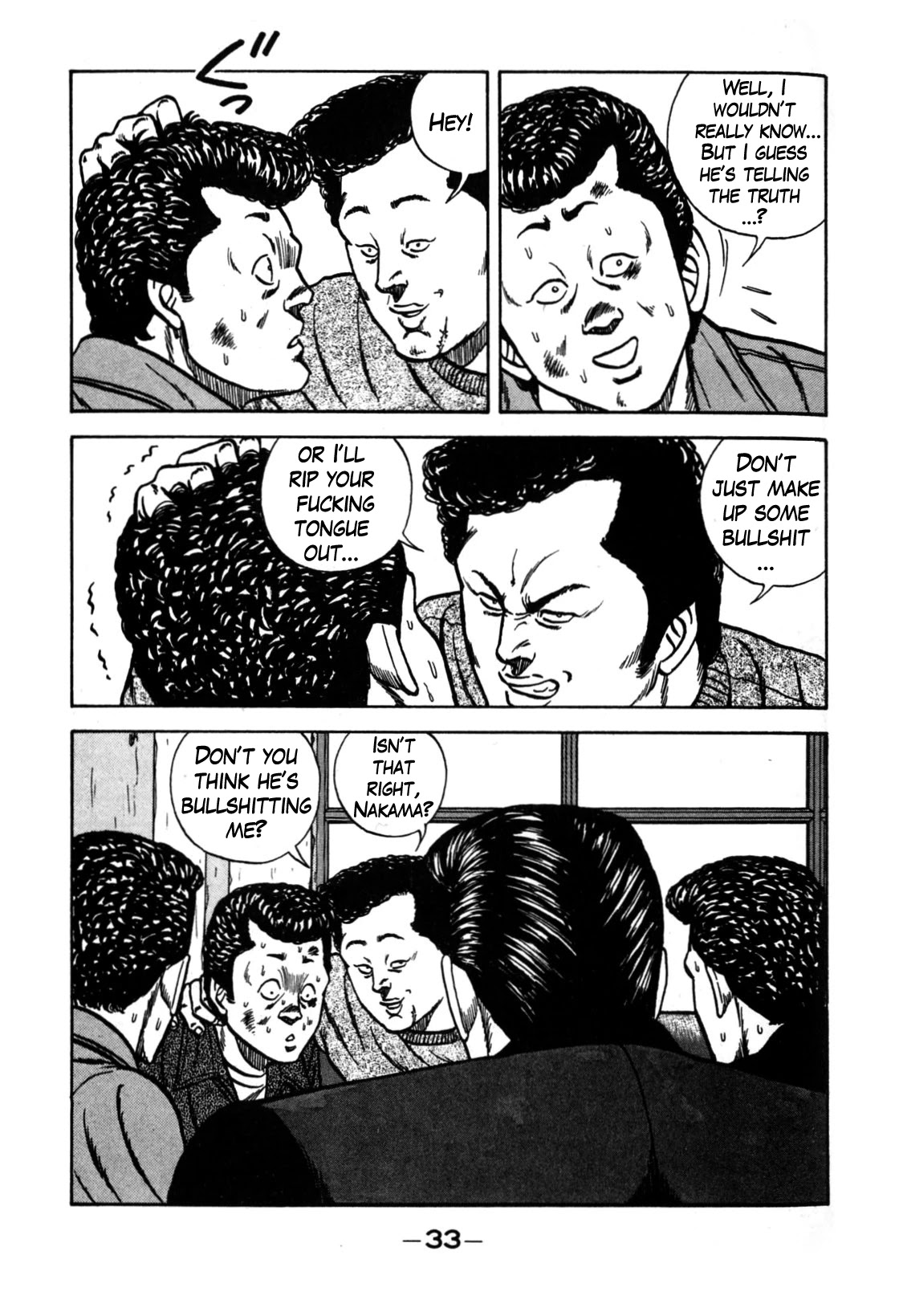 Be-Bop-Highschool Chapter 116 page 33 - Chapter 116: The Violent Person Directory