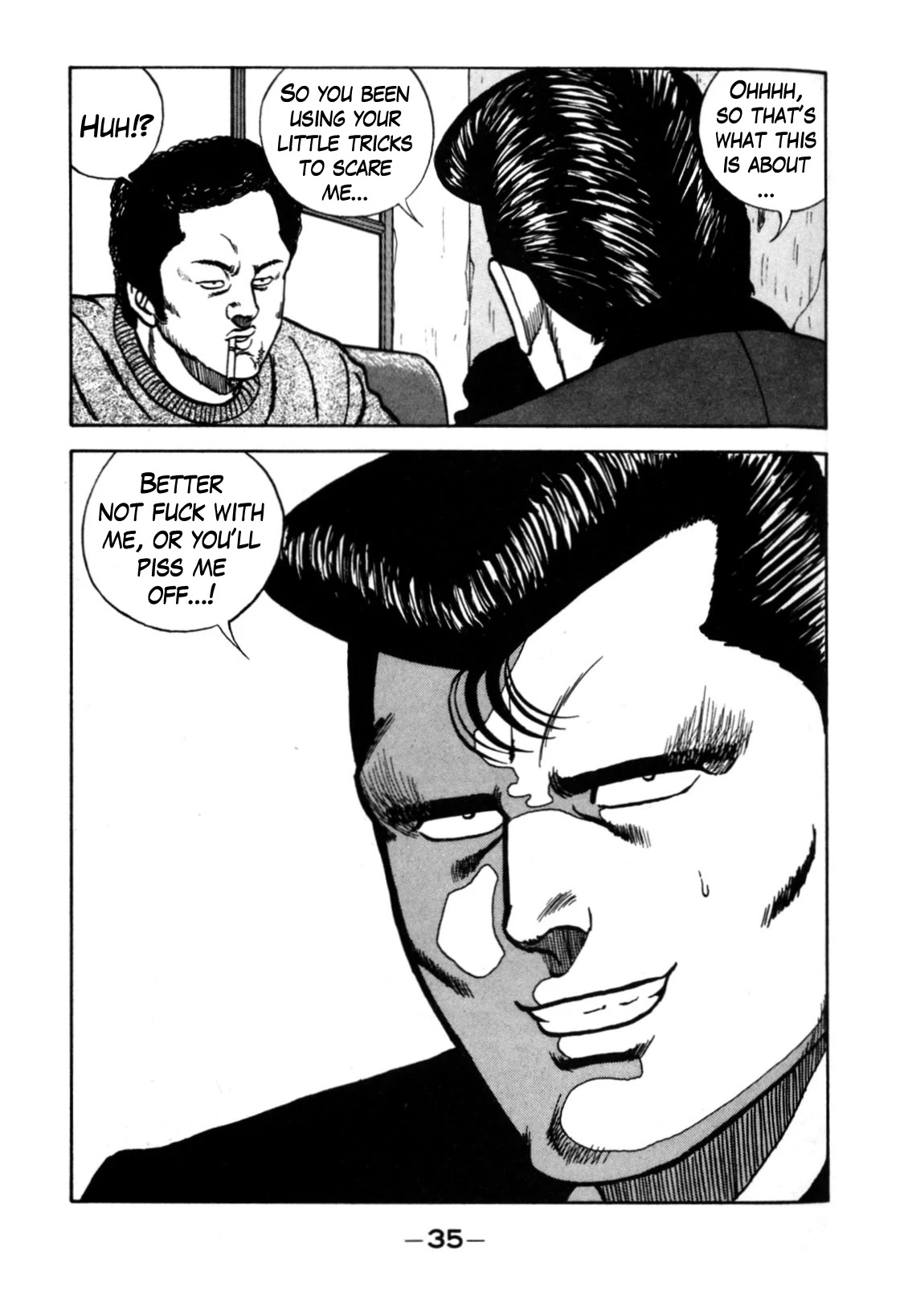 Be-Bop-Highschool Chapter 116 page 35 - Chapter 116: The Violent Person Directory