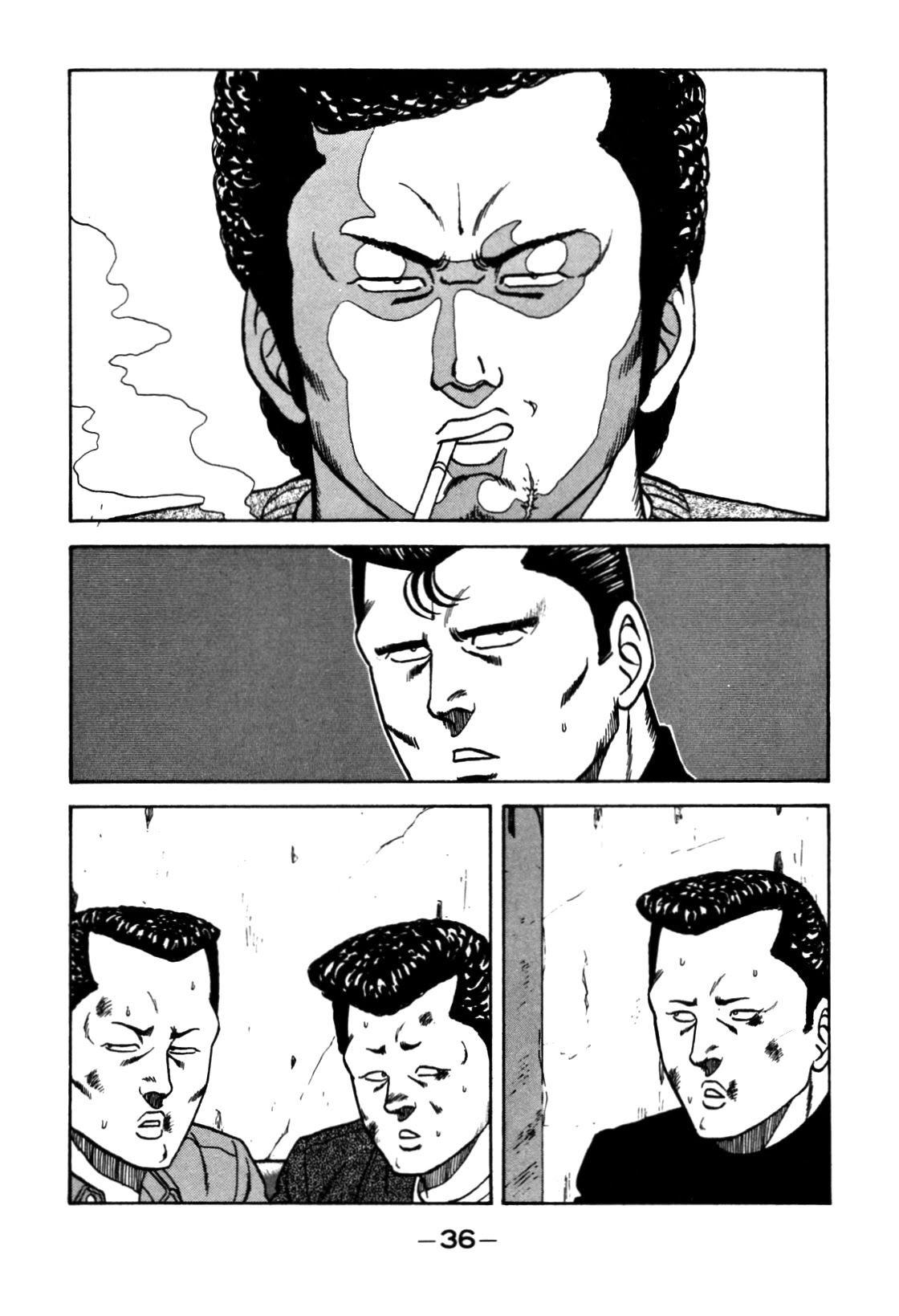 Be-Bop-Highschool Chapter 116 page 36 - Chapter 116: The Violent Person Directory