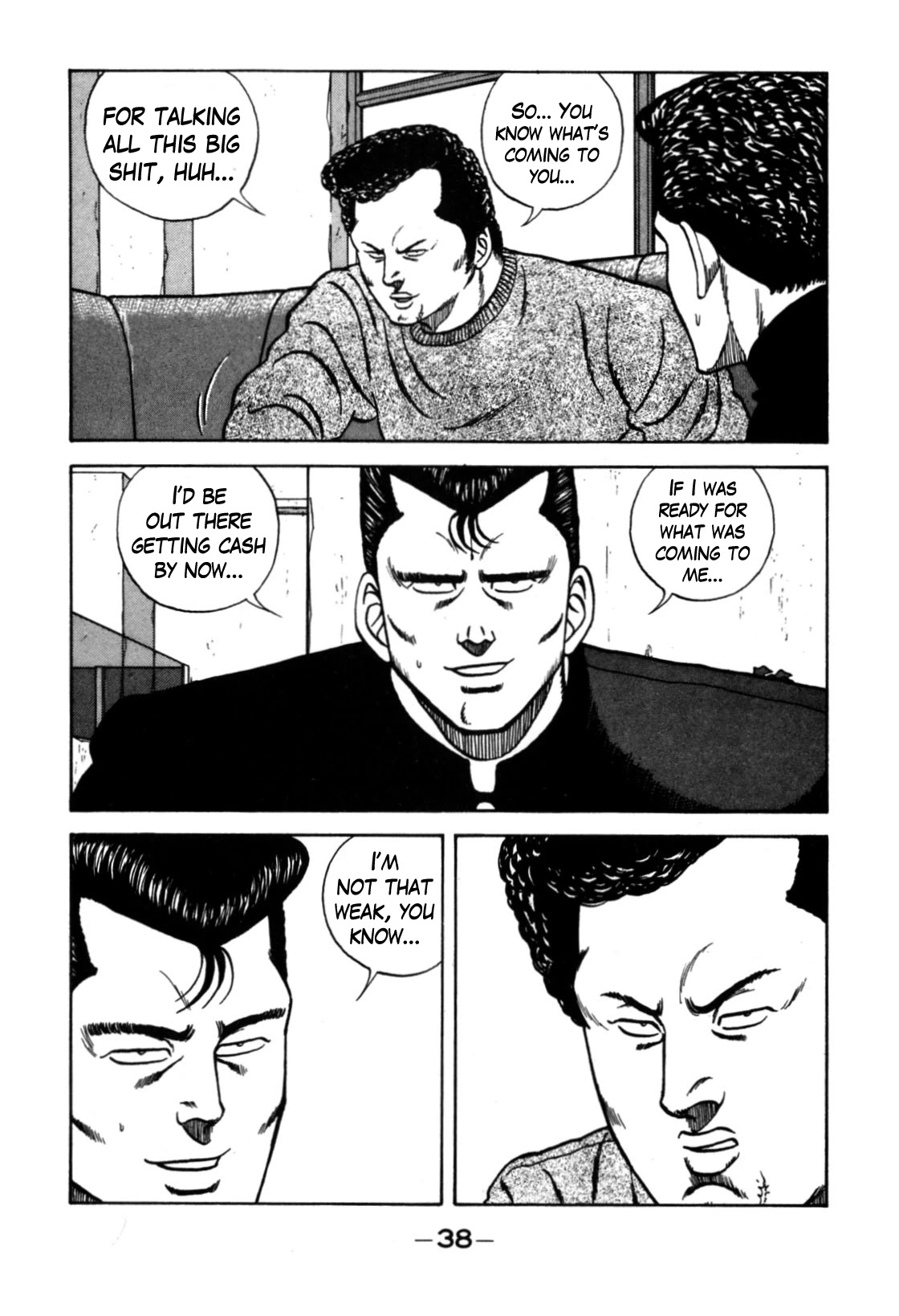 Be-Bop-Highschool Chapter 116 page 38 - Chapter 116: The Violent Person Directory