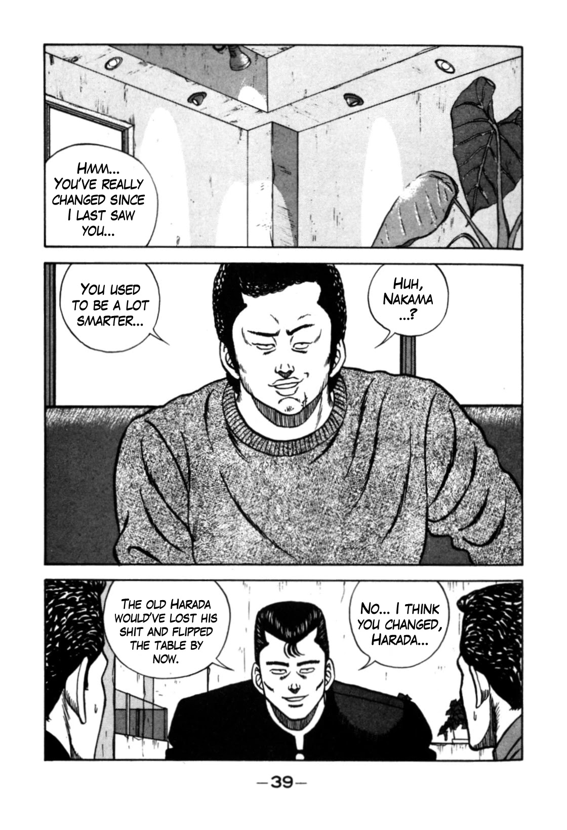 Be-Bop-Highschool Chapter 116 page 39 - Chapter 116: The Violent Person Directory