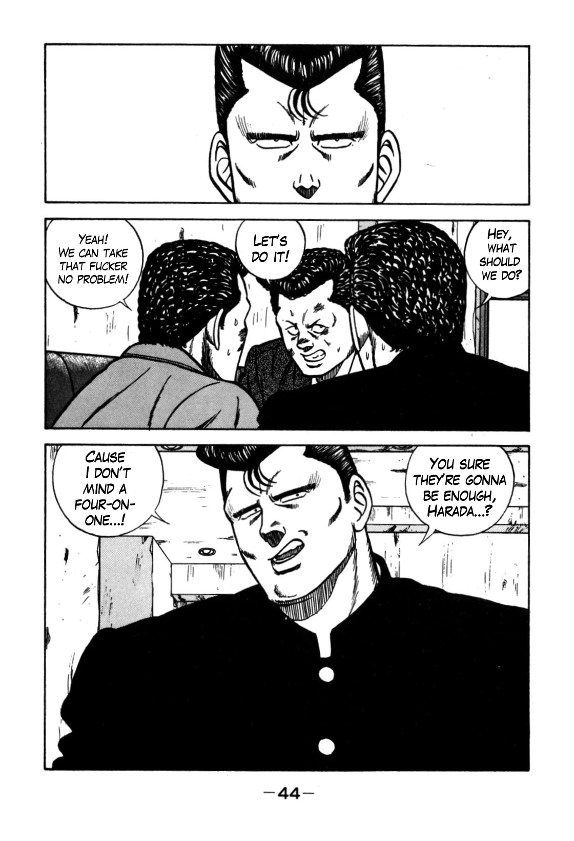 Be-Bop-Highschool Chapter 116 page 44 - Chapter 116: The Violent Person Directory