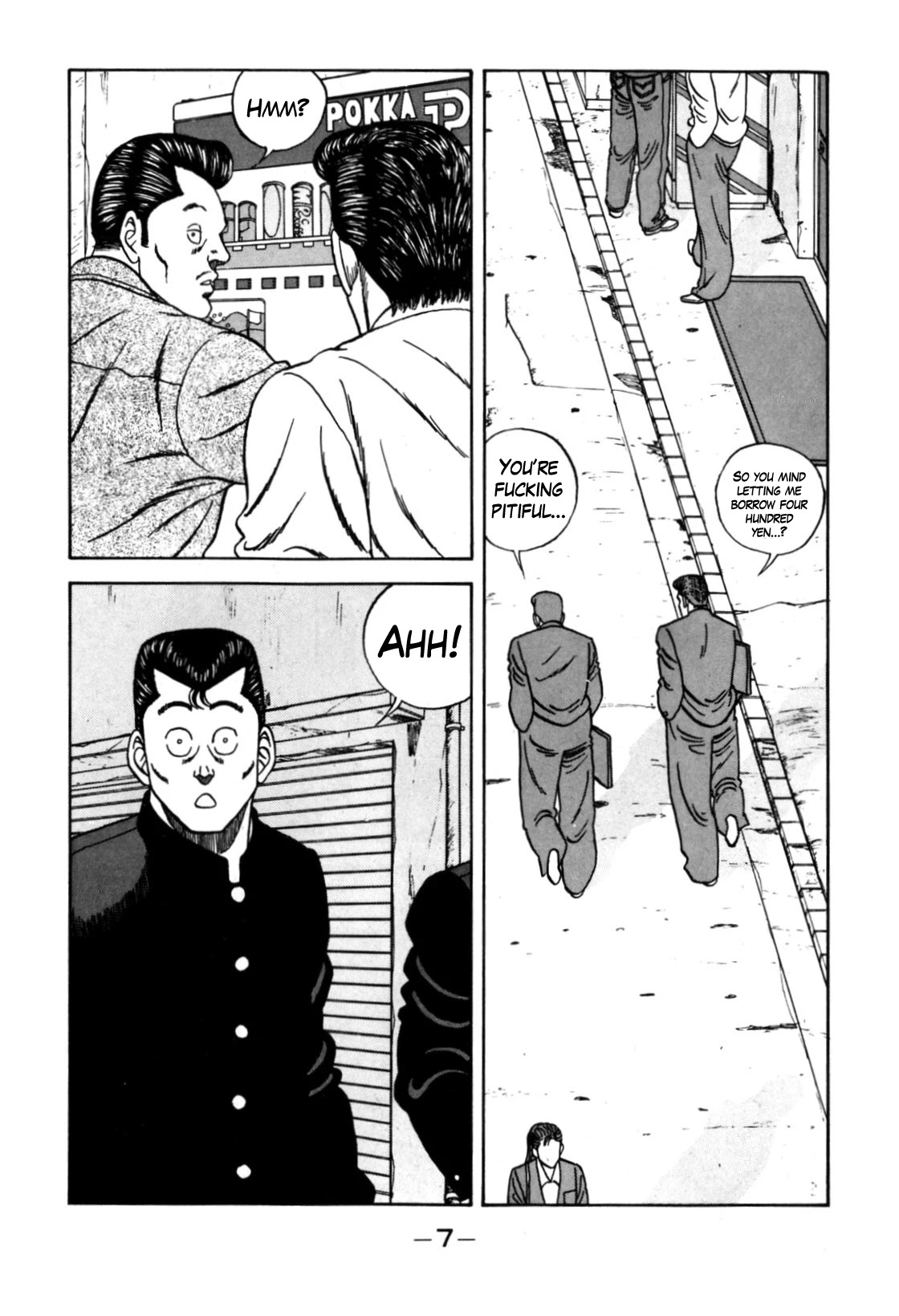 Be-Bop-Highschool Chapter 116 page 7 - Chapter 116: The Violent Person Directory