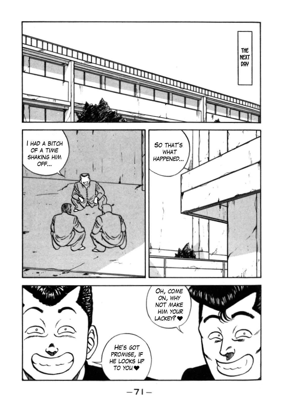 Be-Bop-Highschool Chapter 117 page 21 - Chapter 117: The High School Brothers of Duty