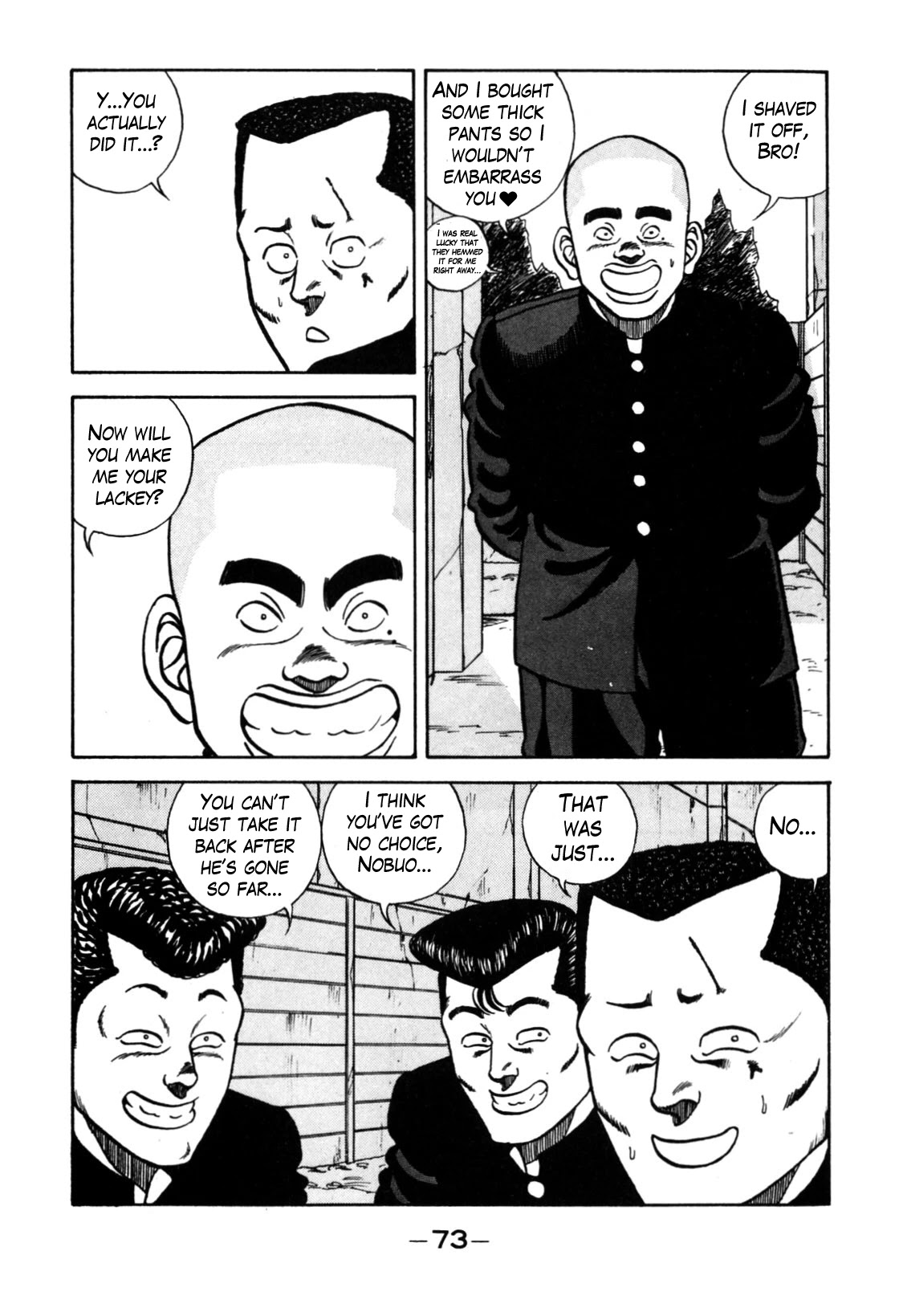 Be-Bop-Highschool Chapter 117 page 23 - Chapter 117: The High School Brothers of Duty