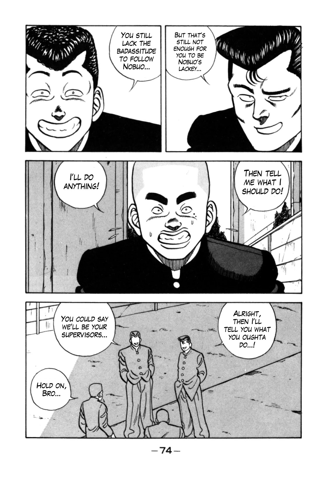 Be-Bop-Highschool Chapter 117 page 24 - Chapter 117: The High School Brothers of Duty