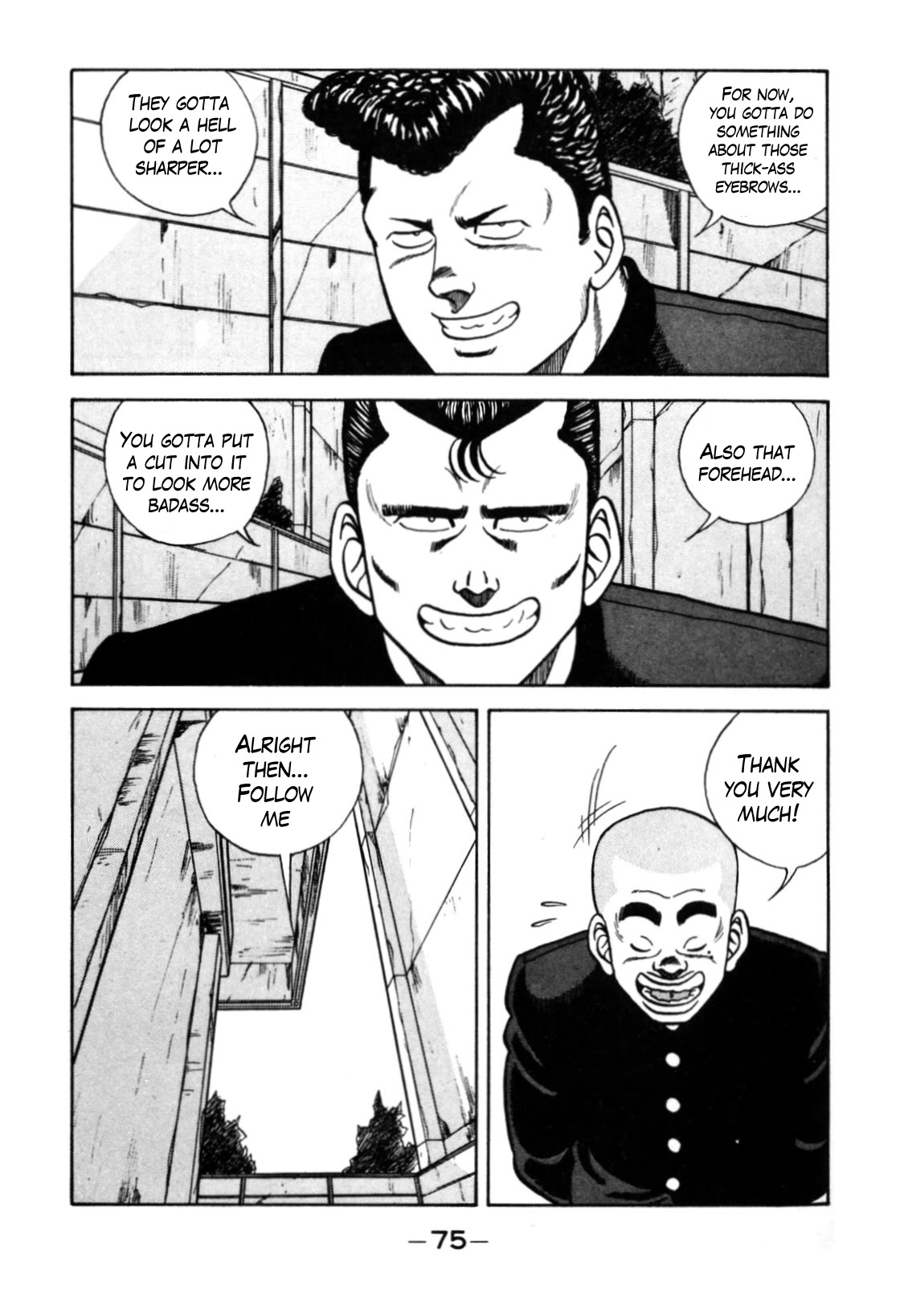 Be-Bop-Highschool Chapter 117 page 25 - Chapter 117: The High School Brothers of Duty