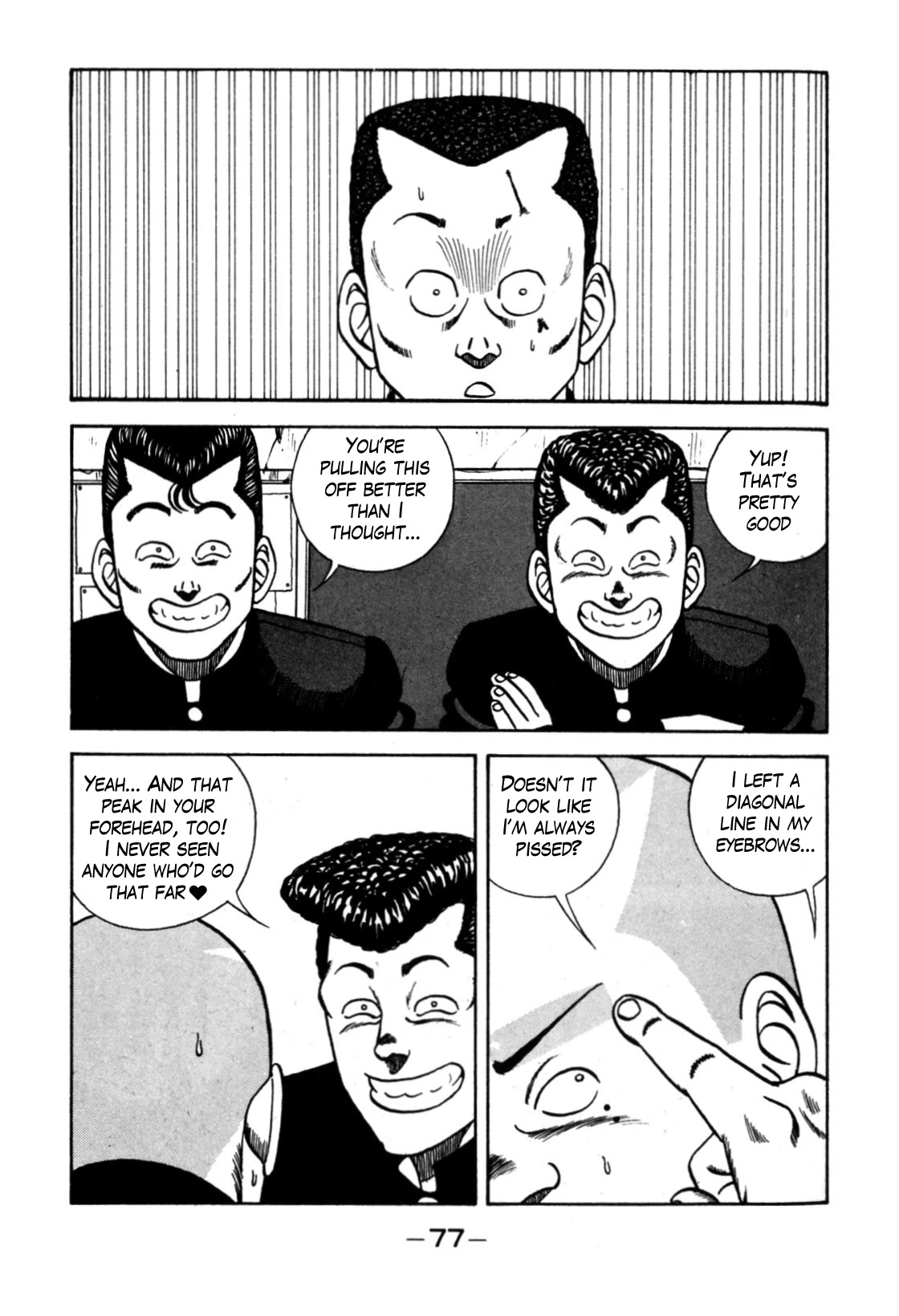 Be-Bop-Highschool Chapter 117 page 27 - Chapter 117: The High School Brothers of Duty