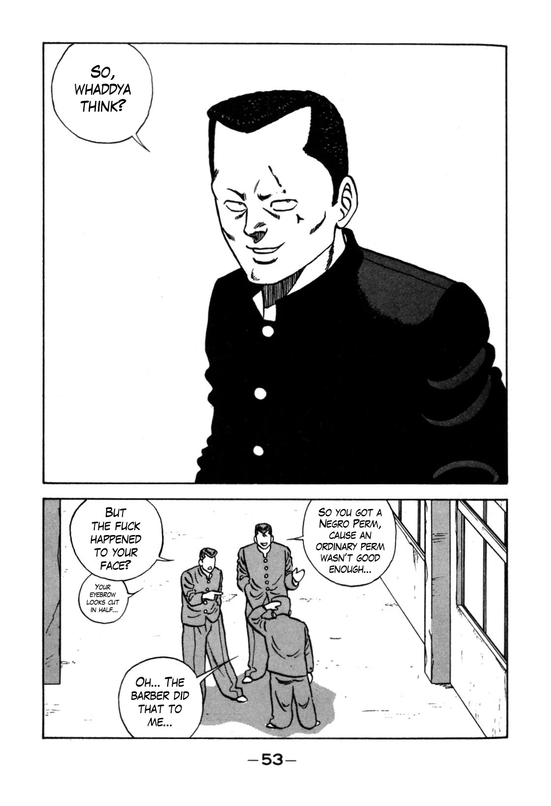 Be-Bop-Highschool Chapter 117 page 3 - Chapter 117: The High School Brothers of Duty