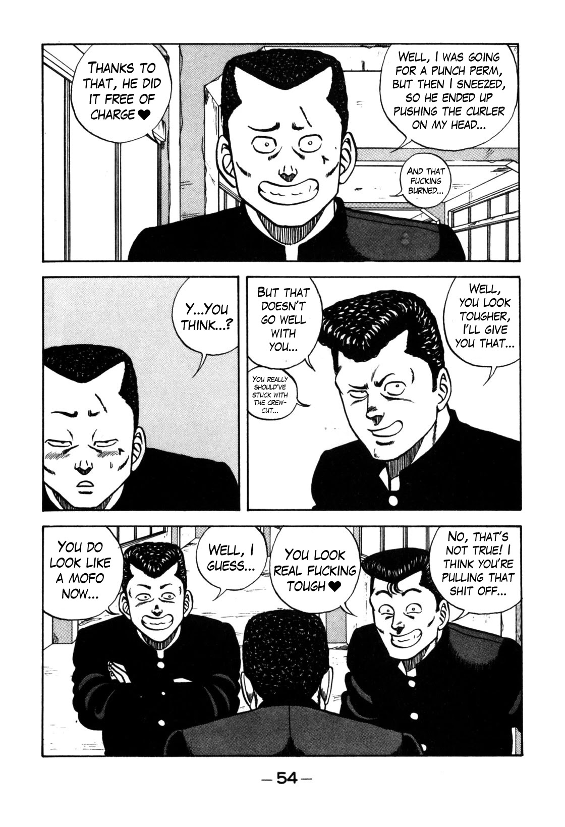 Be-Bop-Highschool Chapter 117 page 4 - Chapter 117: The High School Brothers of Duty