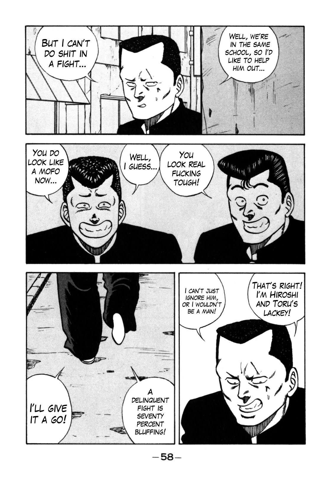 Be-Bop-Highschool Chapter 117 page 8 - Chapter 117: The High School Brothers of Duty