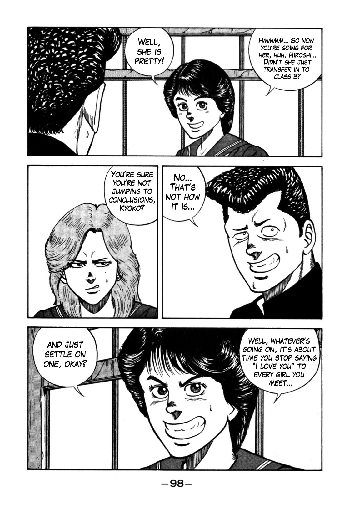 Be-Bop-Highschool Chapter 118 page 14 - Chapter 118: Profuse Blossoming of Academy Life