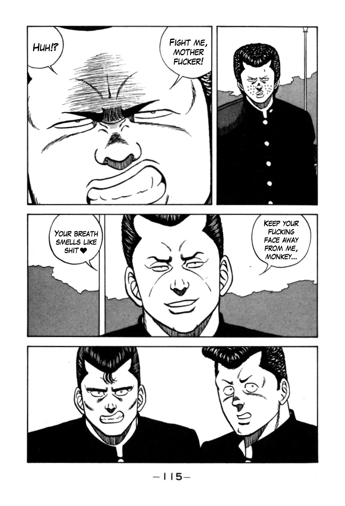 Be-Bop-Highschool Chapter 119 page 13 - Chapter 119: Cruel Tales of the Delinquent Path