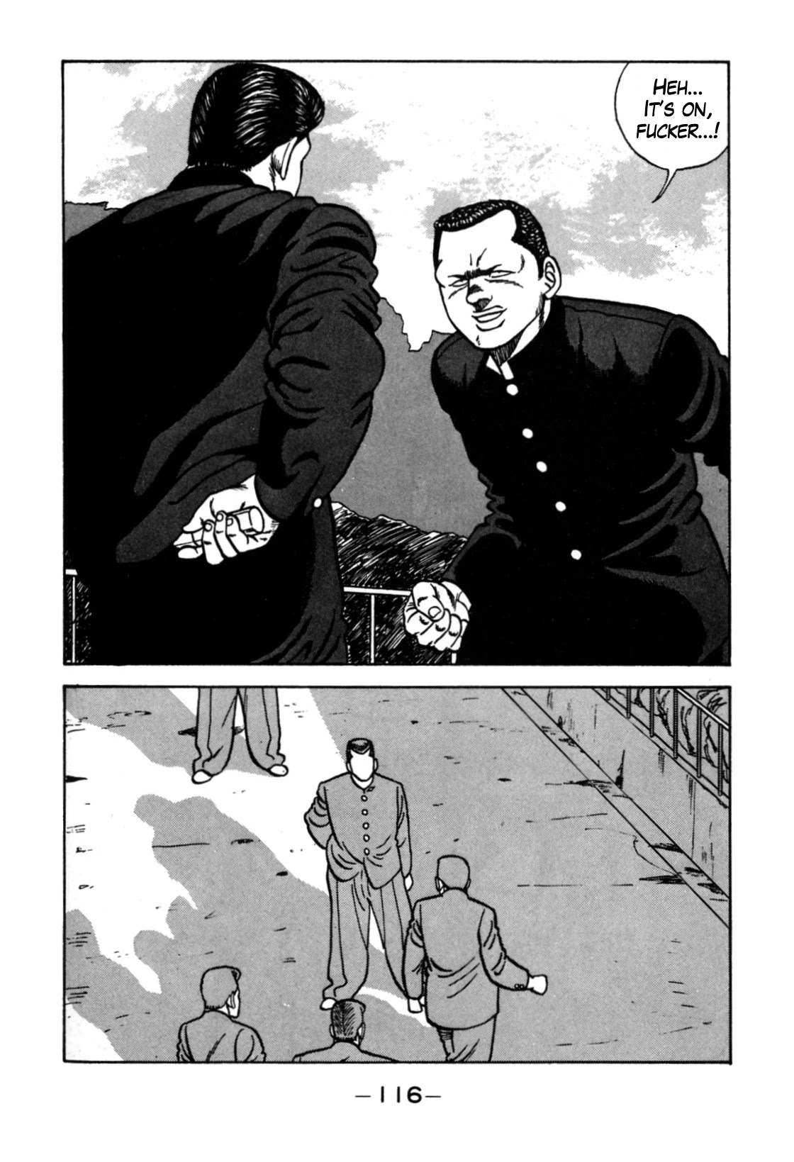 Be-Bop-Highschool Chapter 119 page 14 - Chapter 119: Cruel Tales of the Delinquent Path